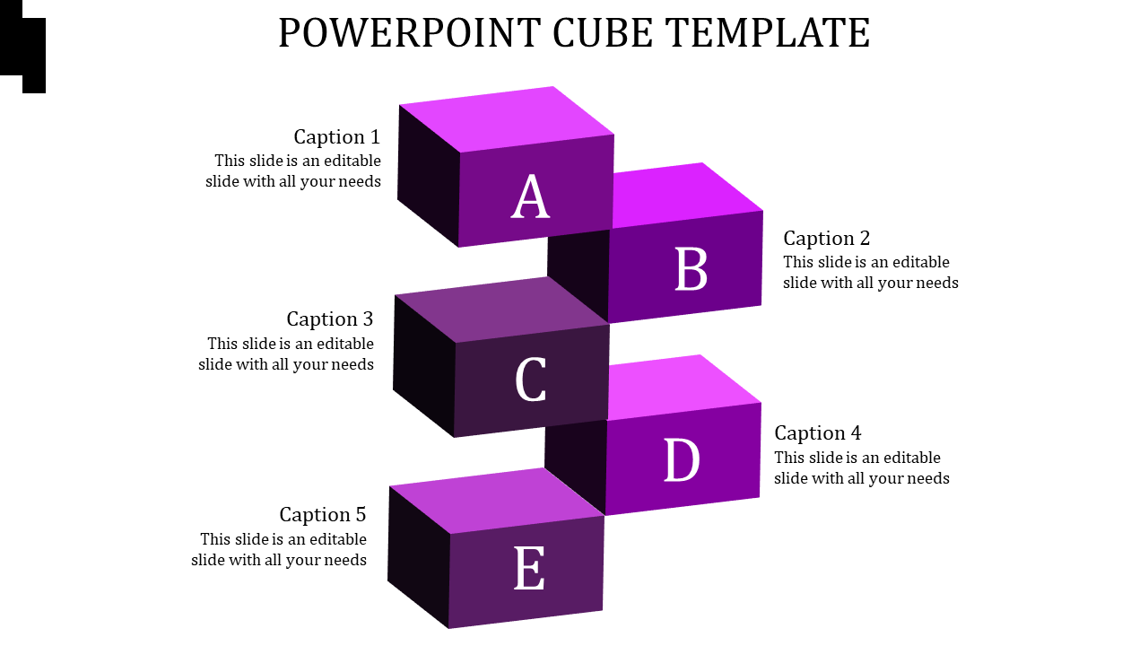 POWERPOINT CUBE TEMPLATE-POWERPOINT CUBE TEMPLATE-PURPLE-5